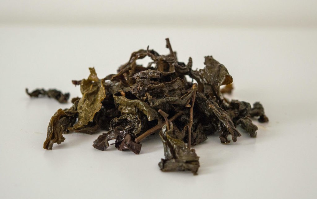 dégustation thé wulong_feuilles infusées
