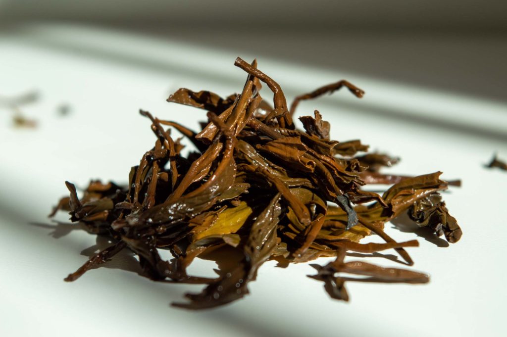 thé-noir-coréen-feuilles-infusées