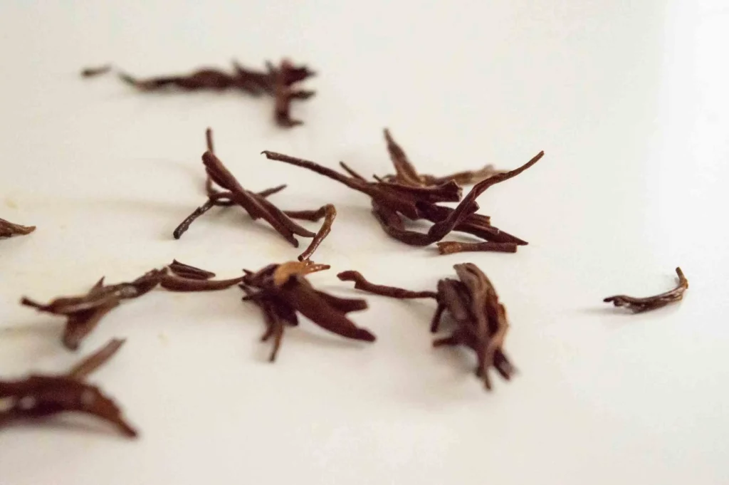 thé noir keemun zoom bourgeons infusé